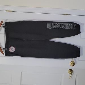 Stranger Things Gray Sweat Pants